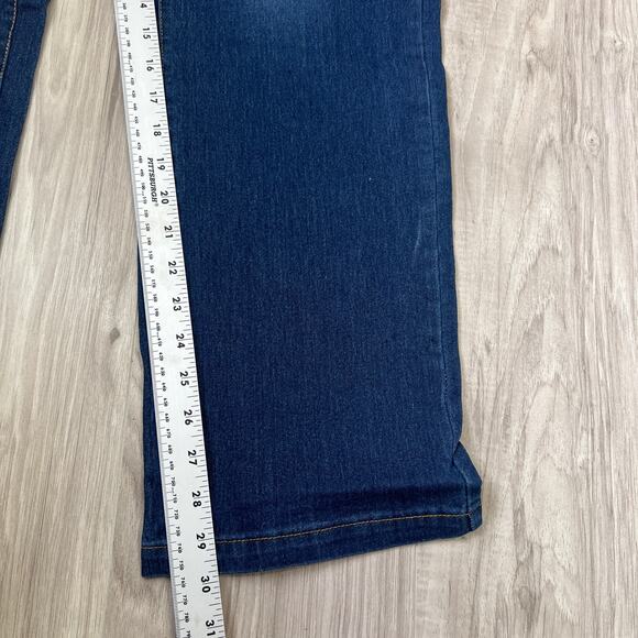 Women's Straight Leg Blue Jeans Size W38 L30 - Picture 5 of 9